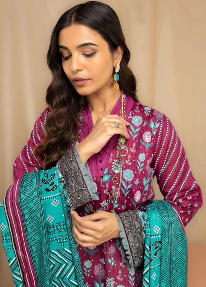 Lakhany Printed Lawn Suits Unstitched 3 Piece LSM23KP KPC-ZH-0033-B - Summer Collection