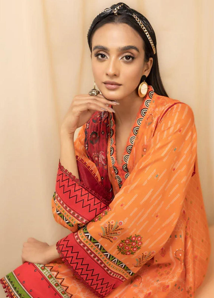 Lakhany Printed Lawn Suits Unstitched 3 Piece LSM23KP KPC-EA-0429-A - Summer Collection