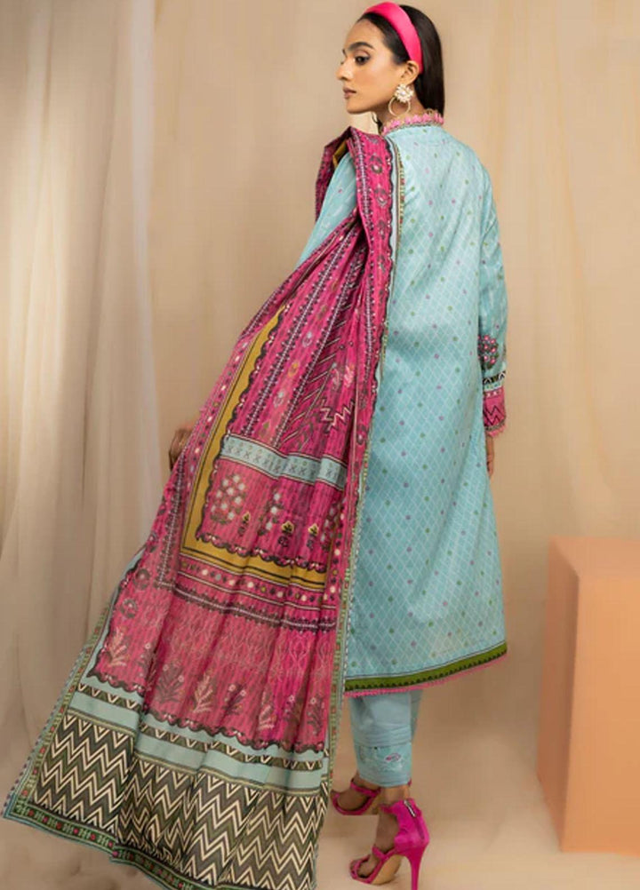 Lakhany Printed Lawn Suits Unstitched 3 Piece LSM23KP KPC-EA-0429-B - Summer Collection