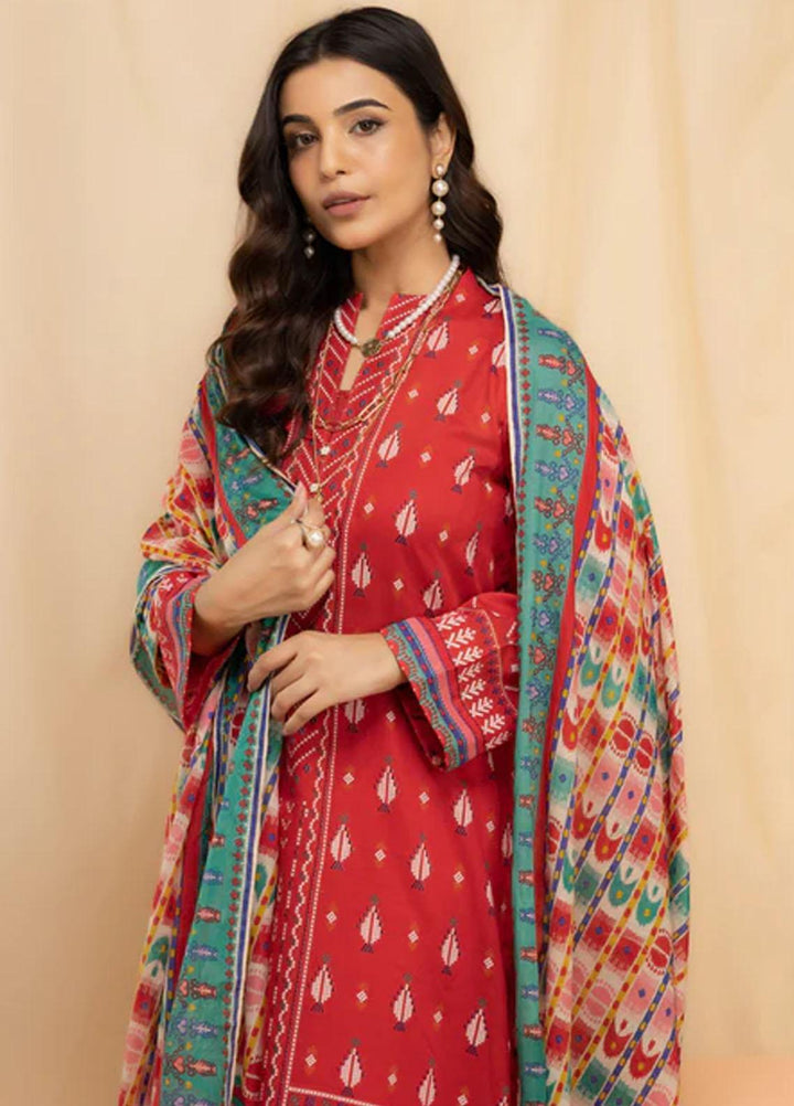 Lakhany Printed Lawn Suits Unstitched 3 Piece LSM23KP KPC-EA-0430-A - Summer Collection