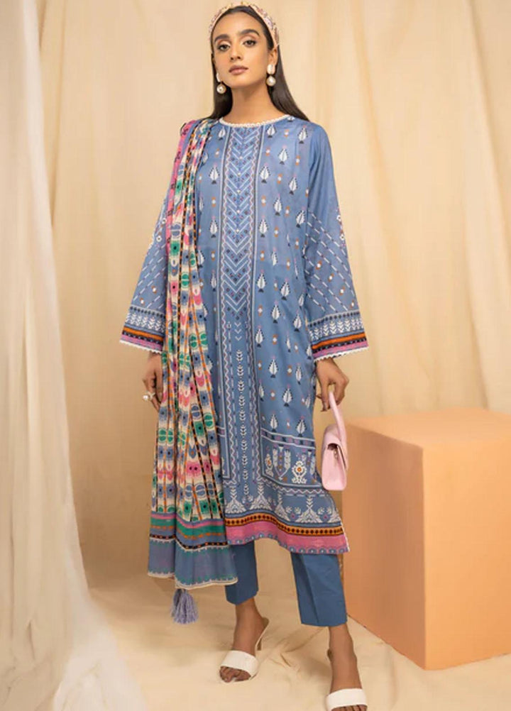 Lakhany Printed Lawn Suits Unstitched 3 Piece LSM23KP KPC-EA-0430-B - Summer Collection