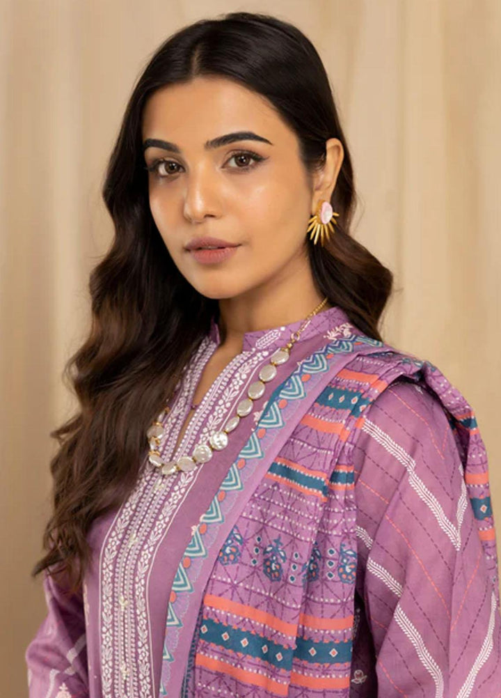 Lakhany Printed Lawn Suits Unstitched 3 Piece LSM23KP KPC-RN-0033-A - Summer Collection