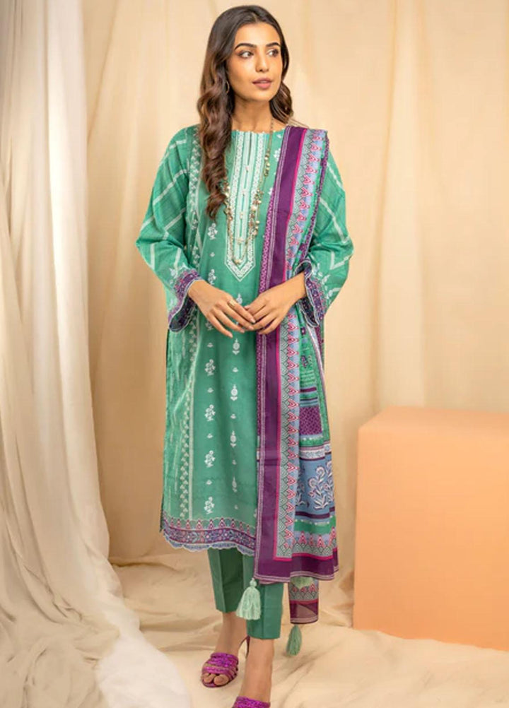 Lakhany Printed Lawn Suits Unstitched 3 Piece LSM23KP KPC-RN-0033-B - Summer Collection