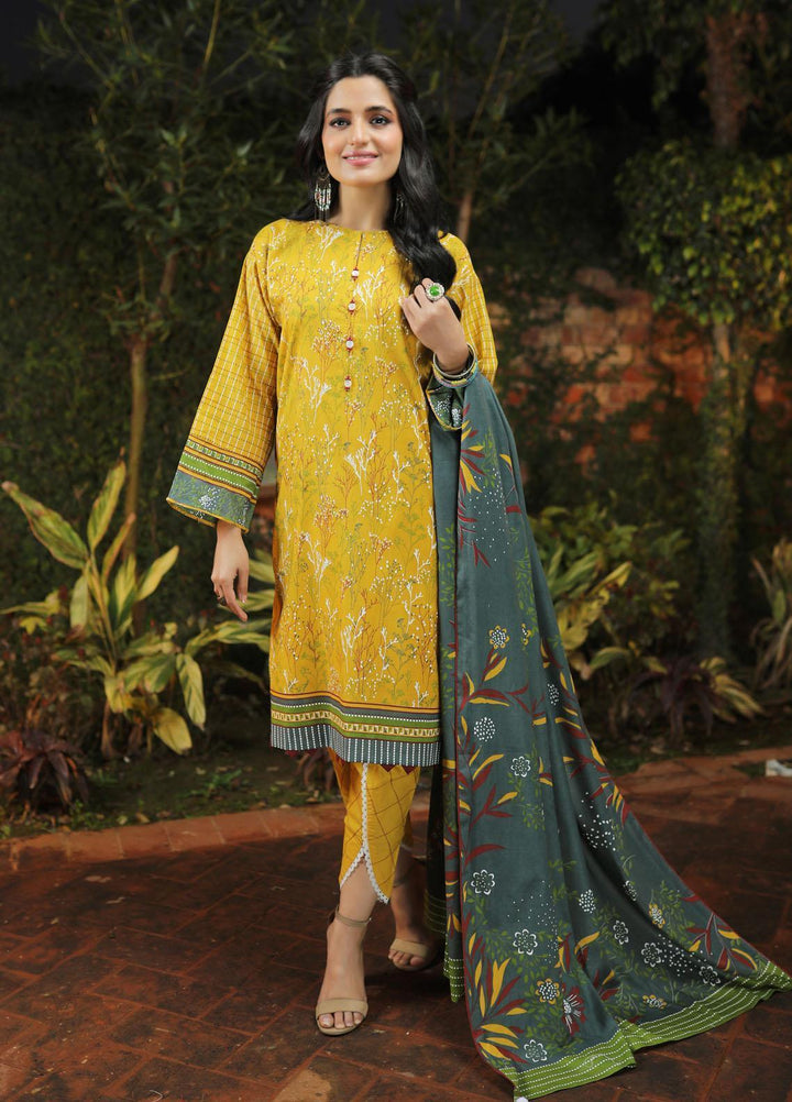 Komal By Lakhany Printed Lawn Suits Unstitched 3 Piece LSM22K KP-2021-B - Summer Collection