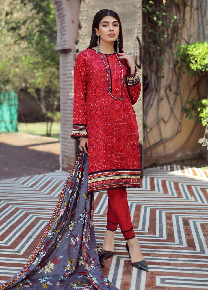Komal By Lakhany Printed Lawn Suits Unstitched 3 Piece LSM22K KP-2022-A - Summer Collection