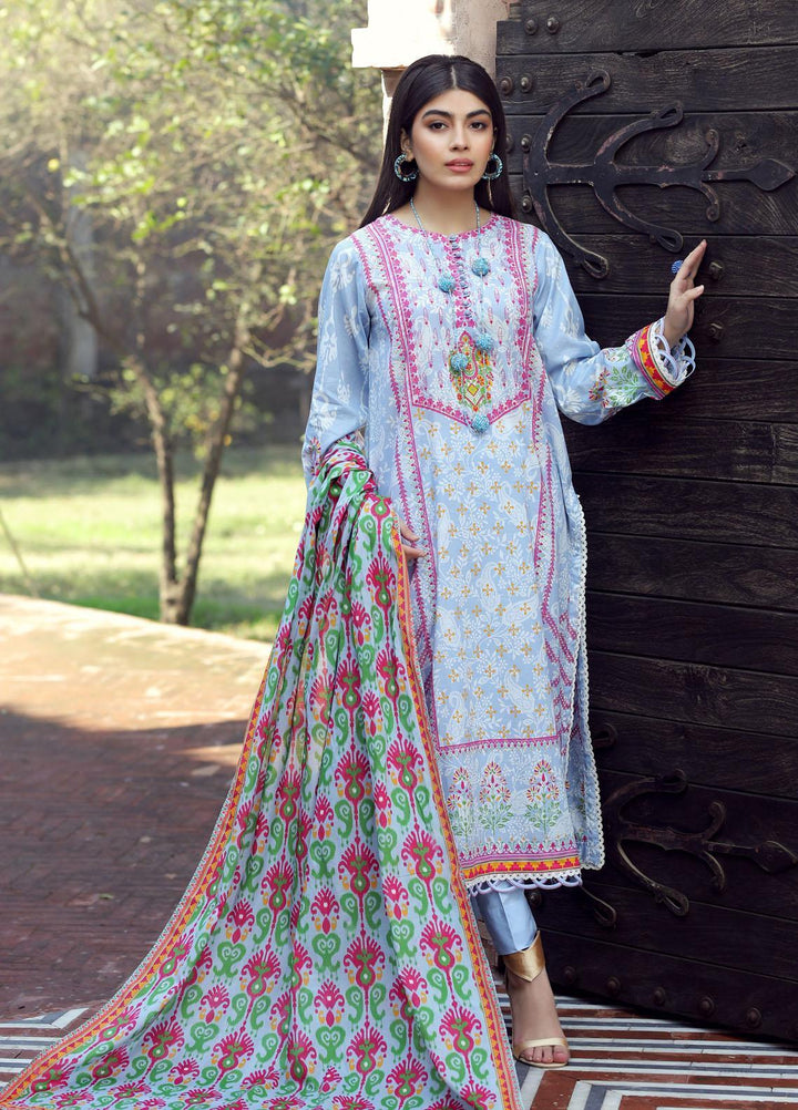 Komal By Lakhany Printed Lawn Suits Unstitched 3 Piece LSM22K KP-2023-B - Summer Collection