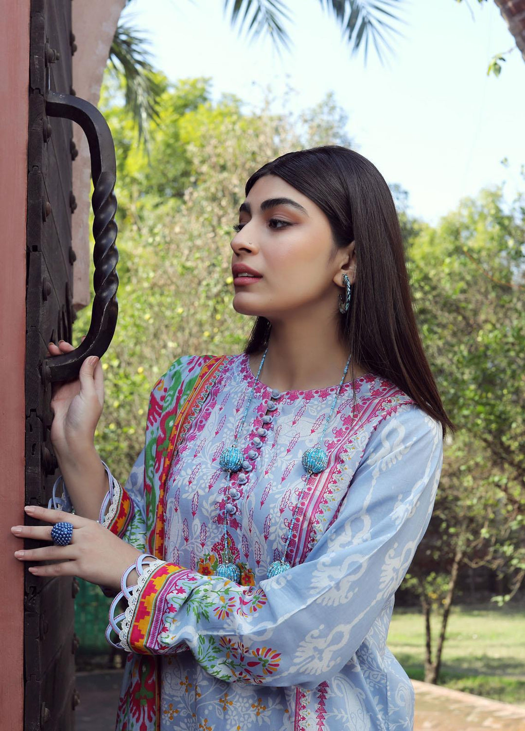 Komal By Lakhany Printed Lawn Suits Unstitched 3 Piece LSM22K KP-2023-B - Summer Collection
