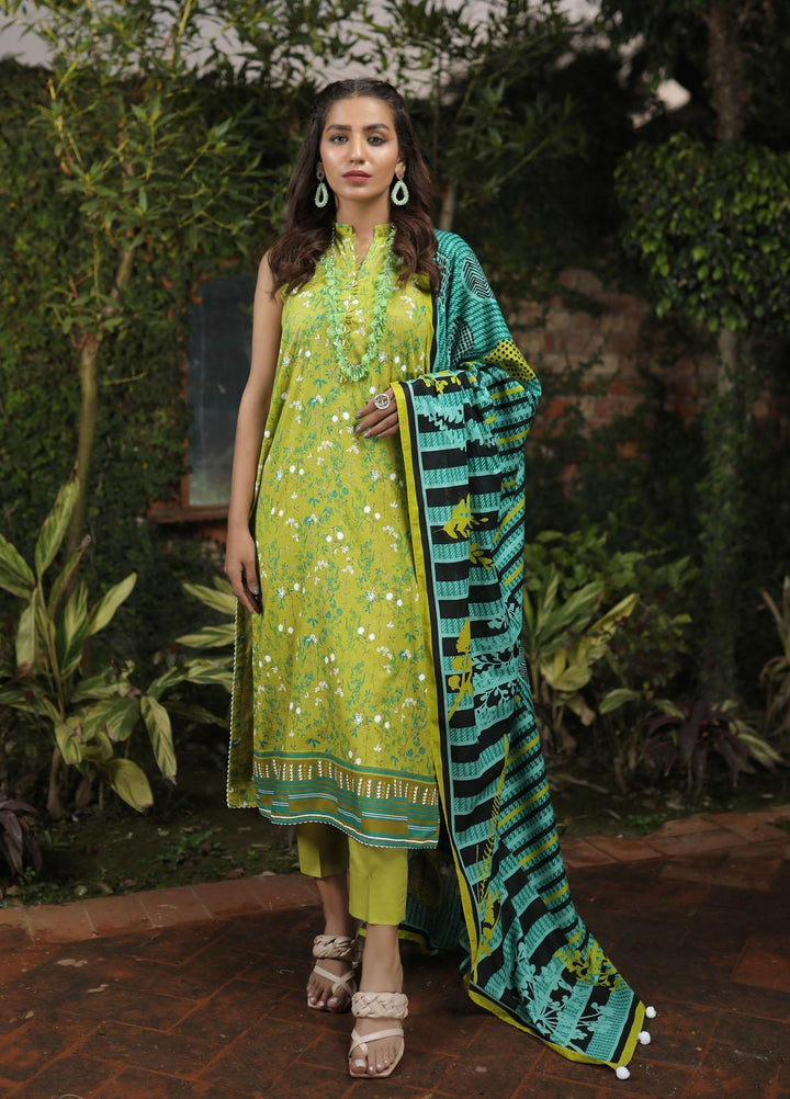 Komal By Lakhany Printed Lawn Suits Unstitched 3 Piece LSM22K KP-2024-A - Summer Collection