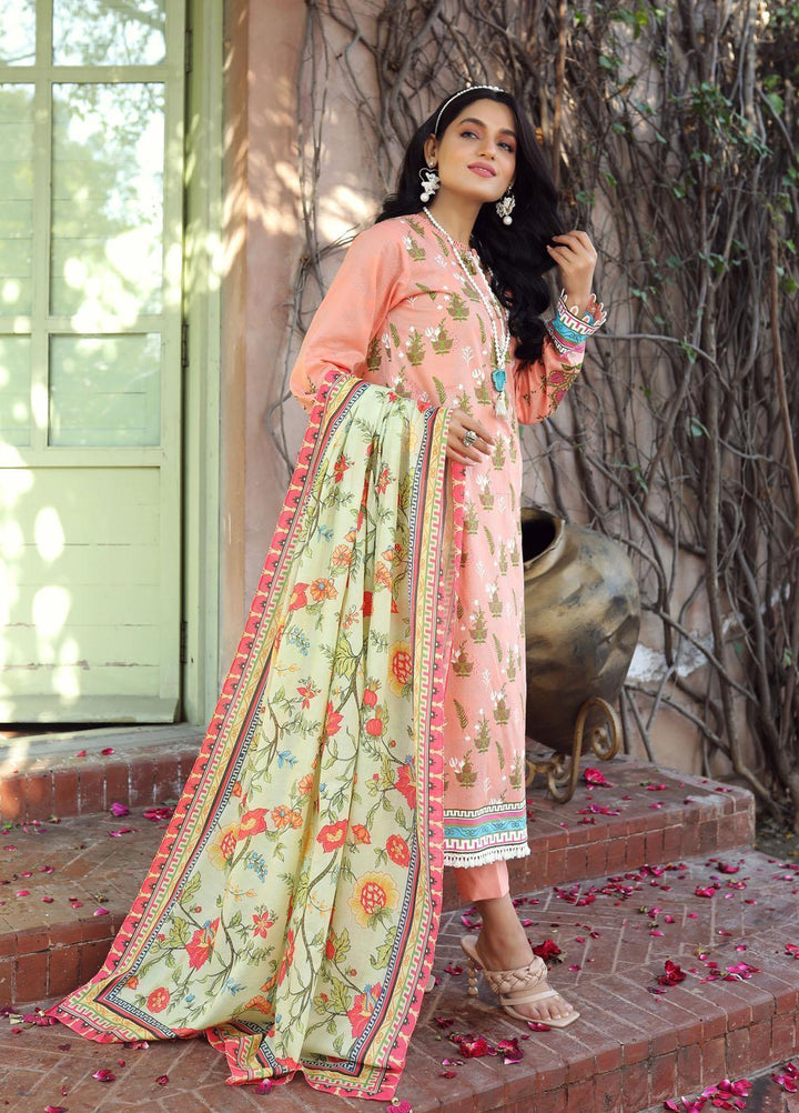 Komal By Lakhany Printed Lawn Suits Unstitched 3 Piece LSM22K KP-2026-A - Summer Collection