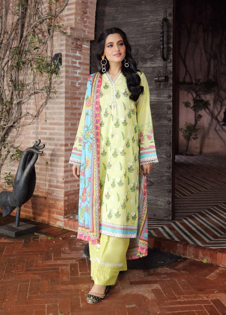 Komal By Lakhany Printed Lawn Suits Unstitched 3 Piece LSM22K KP-2026-B - Summer Collection