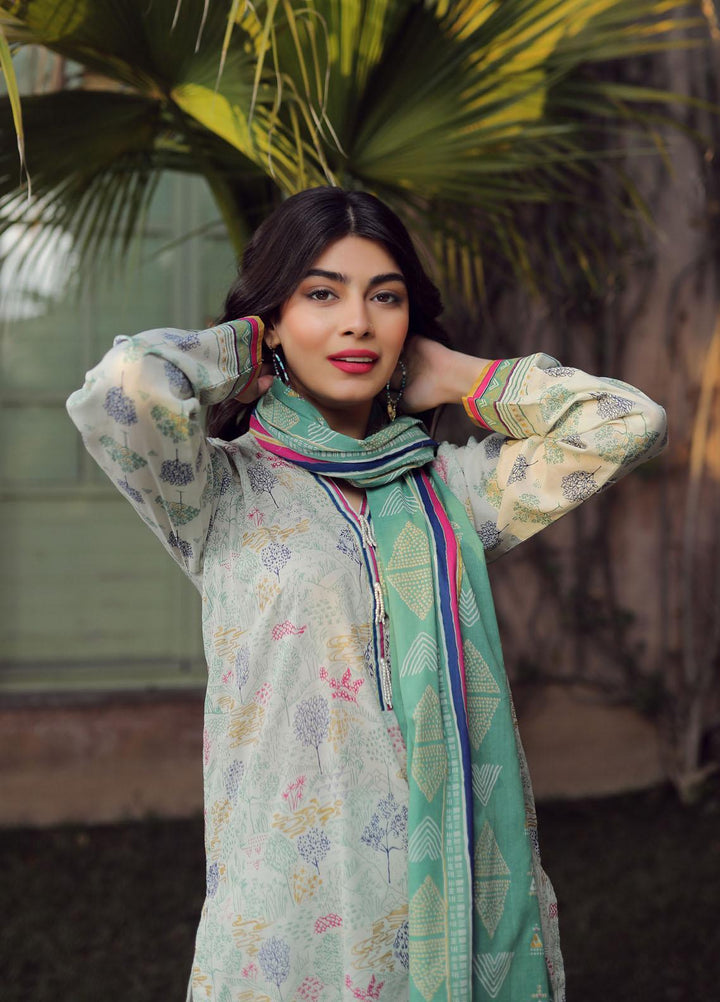 Komal By Lakhany Printed Lawn Suits Unstitched 3 Piece LSM22K KP-2027-A - Summer Collection