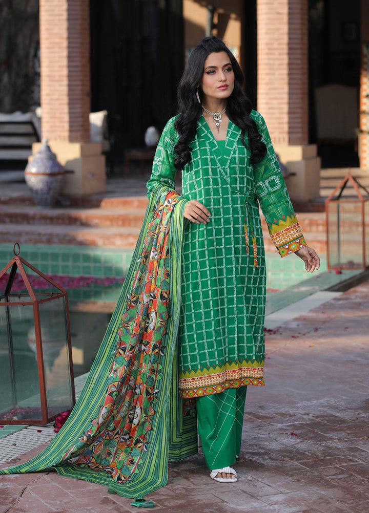 Komal By Lakhany Printed Lawn Suits Unstitched 3 Piece LSM22K KP-2028-A - Summer Collection