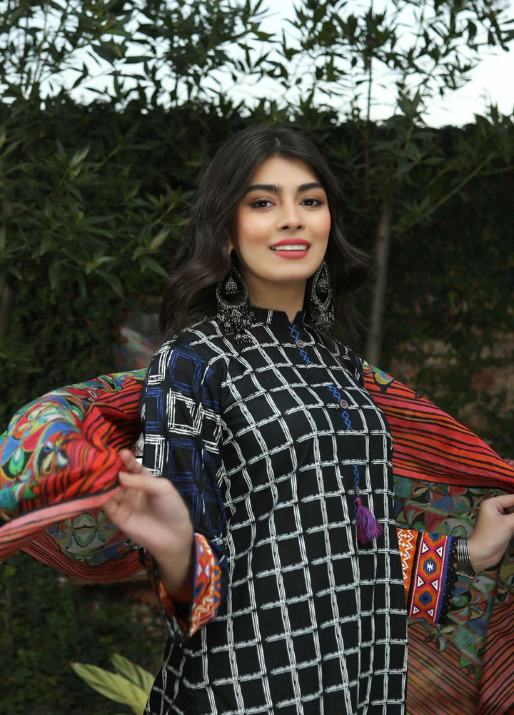 Komal By Lakhany Printed Lawn Suits Unstitched 3 Piece LSM22K KP-2028-B - Summer Collection