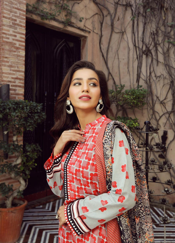 Komal By Lakhany Printed Lawn Suits Unstitched 3 Piece LSM22K KP-2031-A - Summer Collection