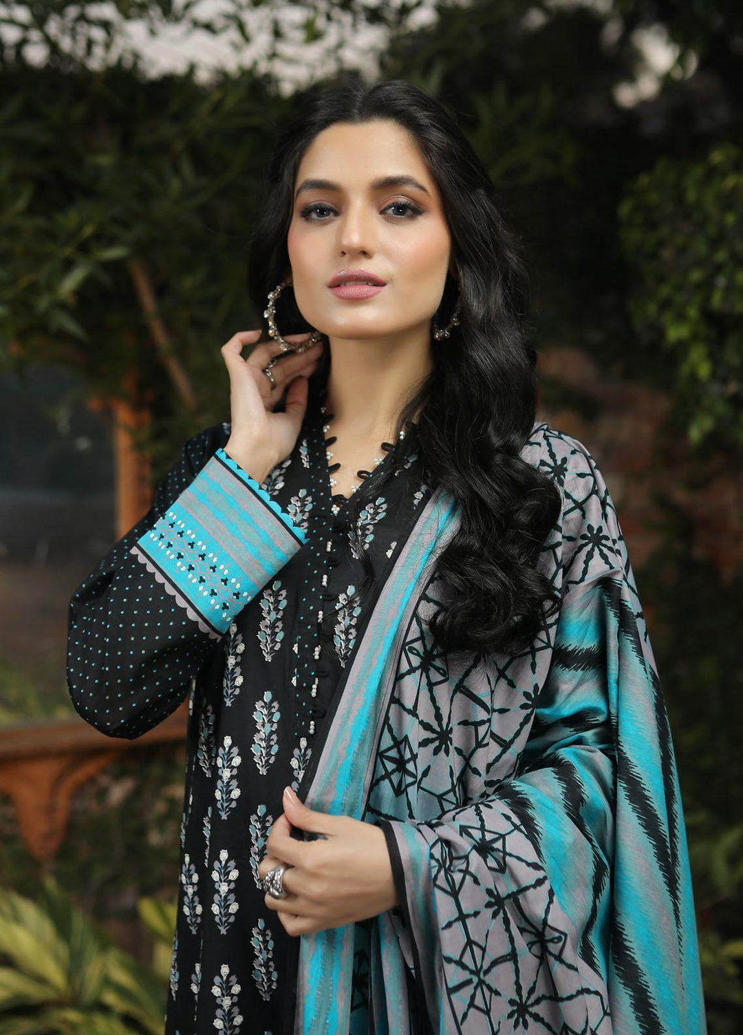 Komal By Lakhany Printed Lawn Suits Unstitched 3 Piece LSM22K KP-2032-A - Summer Collection