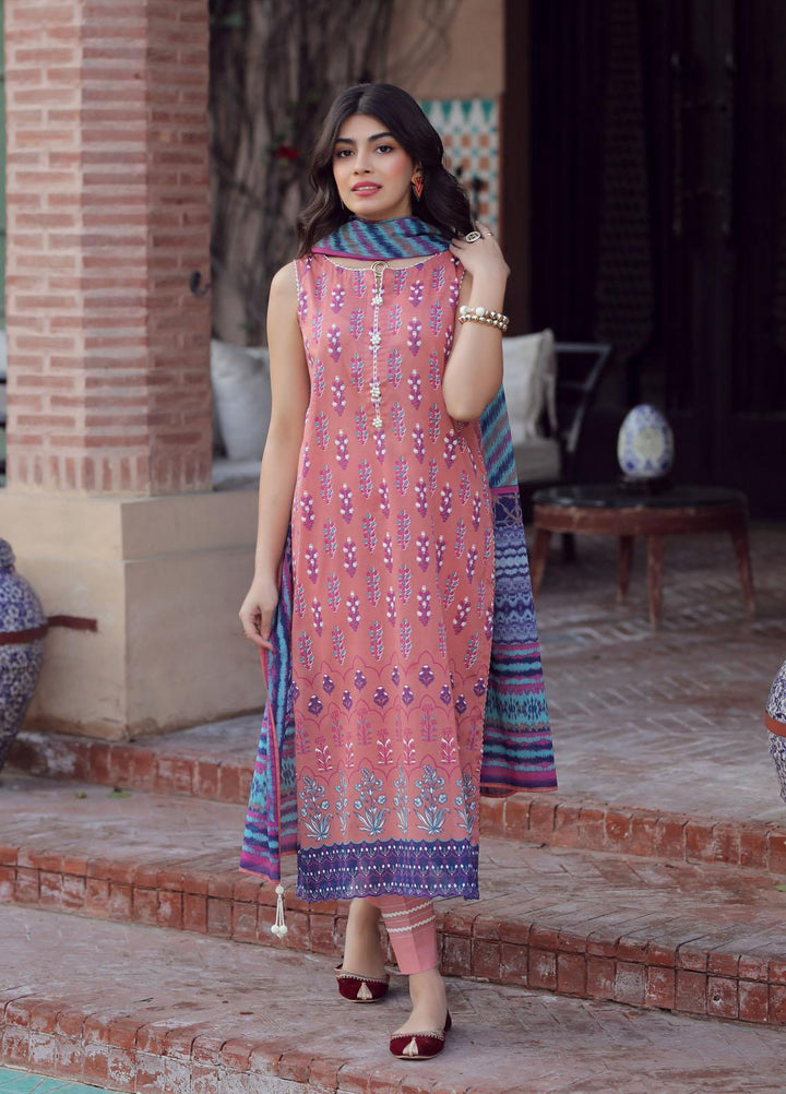 Komal By Lakhany Printed Lawn Suits Unstitched 3 Piece LSM22K KP-2032-B - Summer Collection