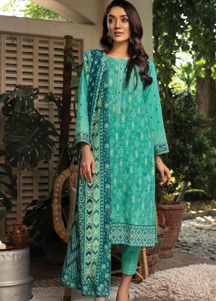 Lakhany Printed Khaddar Suits Unstitched 3 Piece LSM21KK KPW-519 - Winter Collection