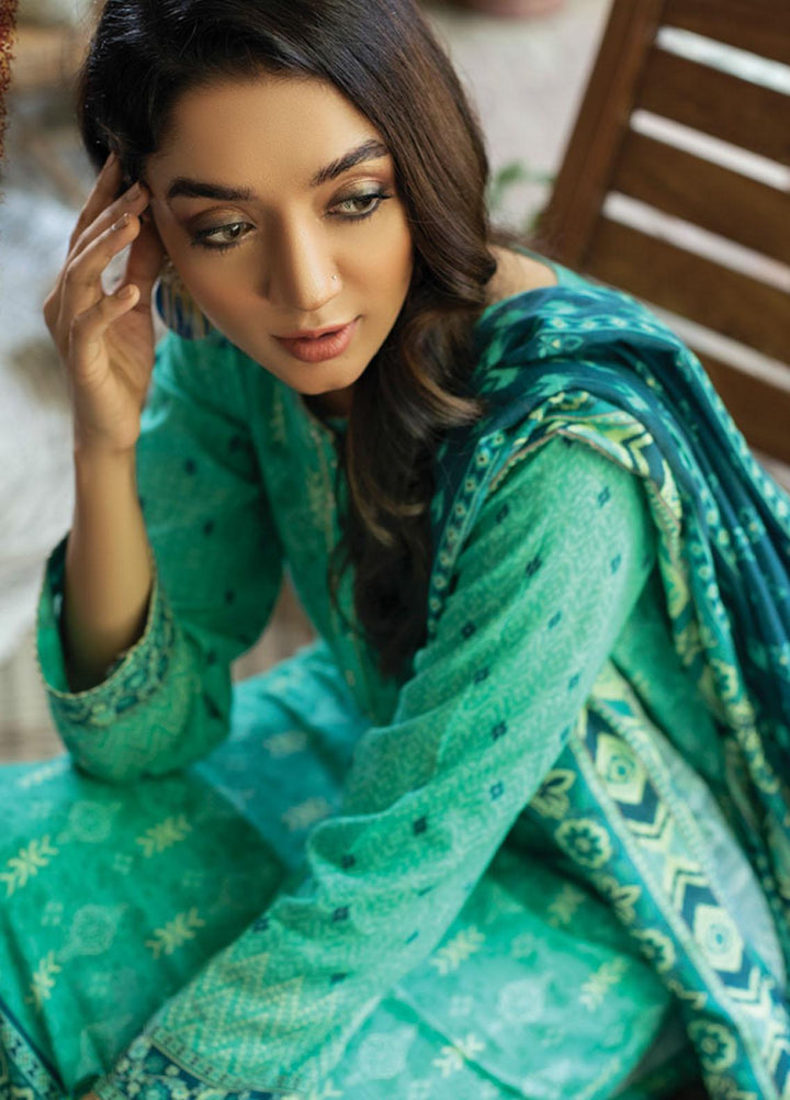 Lakhany Printed Khaddar Suits Unstitched 3 Piece LSM21KK KPW-519 - Winter Collection