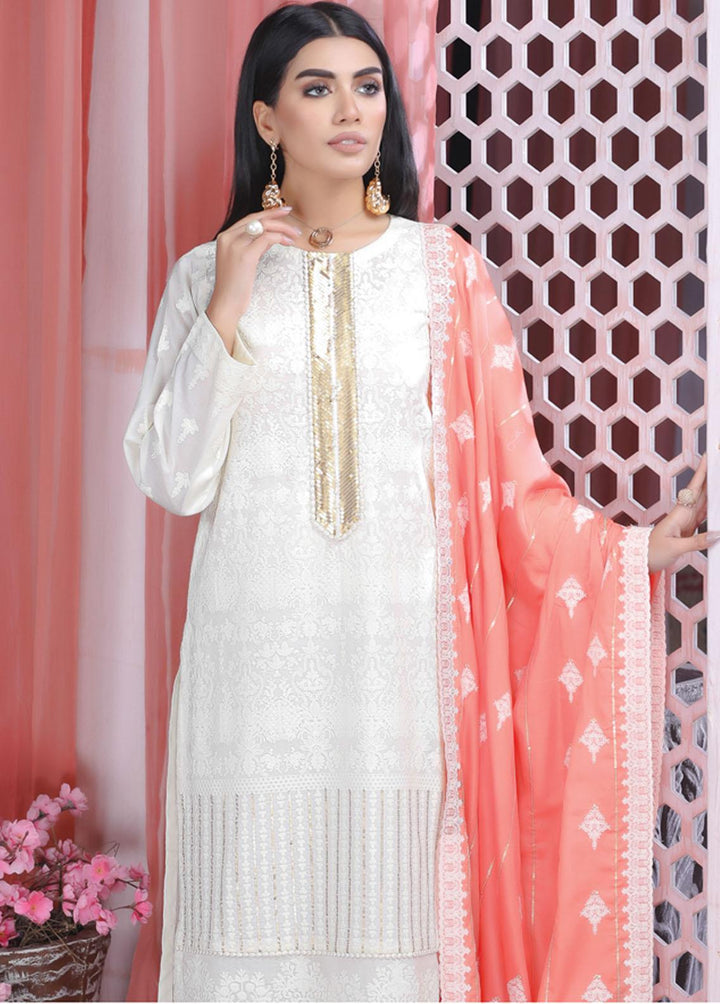 Luckhnowi By Lakhany Embroidered Lawn Suits Unstitched 3 Piece LSM22LF LFE-5013 - Festive Collection
