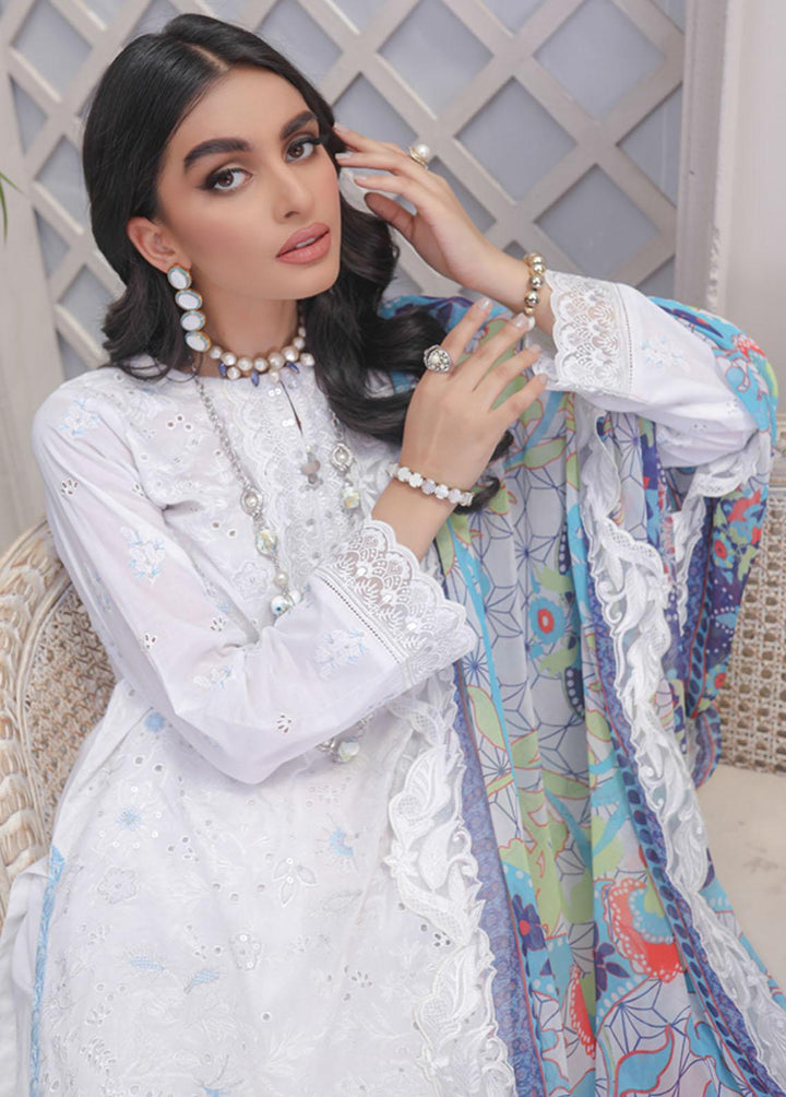 Luckhnowi By Lakhany Embroidered Lawn Suits Unstitched 3 Piece LSM23L CEC-5481 - Premium Collection