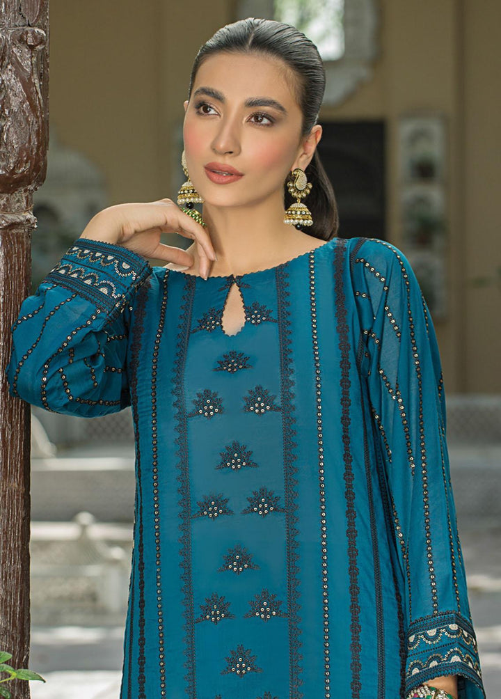 Lakhany Embroidered  Suits Unstitched 3 Piece LSM23LF LED-4014 - Festive Collection