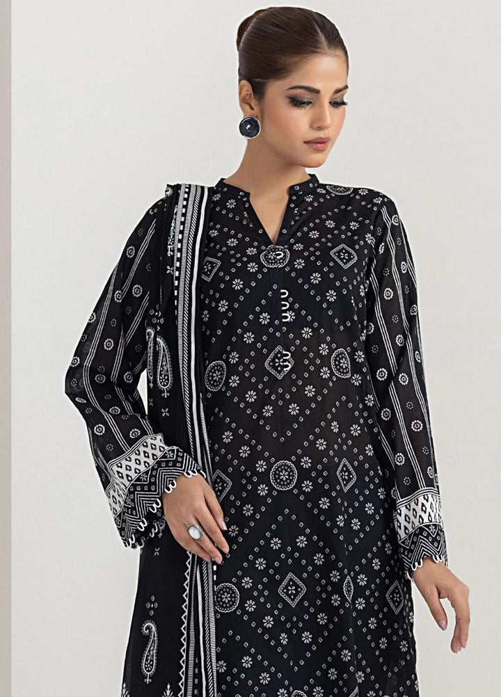 Lakhany Printed Lawn Suits Unstitched 3 Piece LSM23MC LG-AM-0038 - Summer Collection