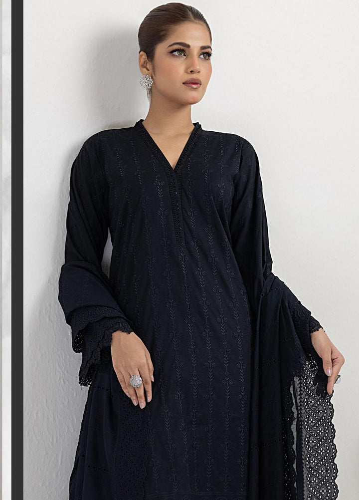 Lakhany Embroidered Lawn Suits Unstitched 3 Piece LSM23MC LG-ZH-0050 - Summer Collection