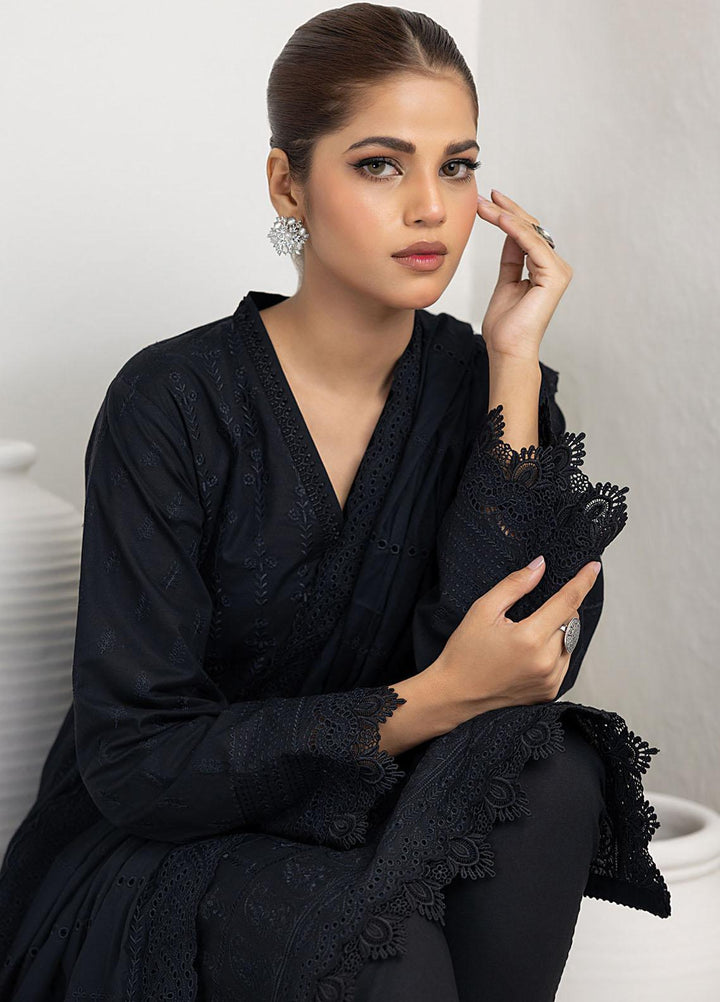 Lakhany Embroidered Lawn Suits Unstitched 3 Piece LSM23MC LG-ZH-0050 - Summer Collection