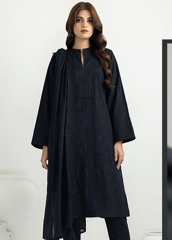 Lakhany Embroidered Lawn Suits Unstitched 3 Piece LSM23MC LG-AA-0010 - Summer Collection