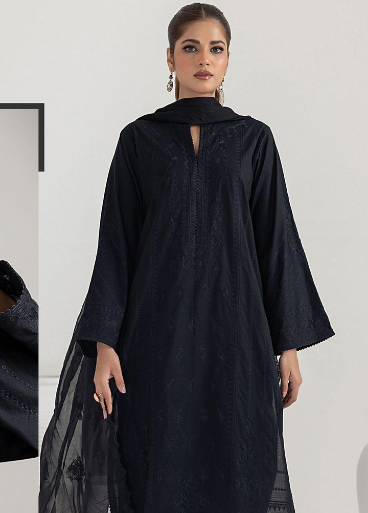 Lakhany Embroidered Lawn Suits Unstitched 3 Piece LSM23MC LG-EA-0049 - Summer Collection