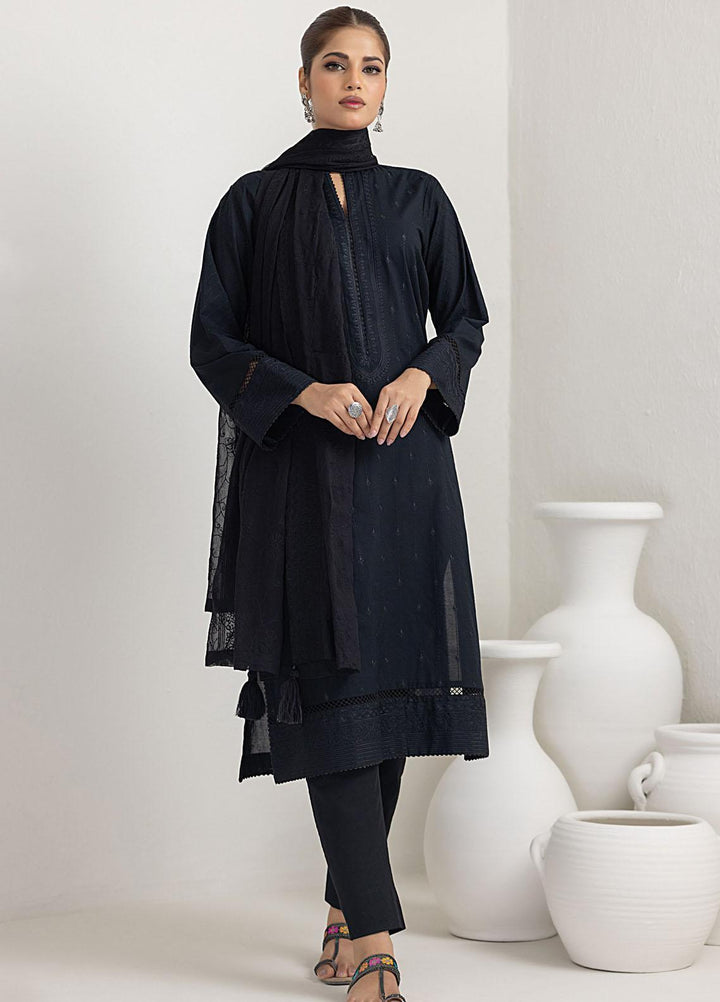 Lakhany Embroidered Lawn Suits Unstitched 3 Piece LSM23MC LG-SR-0014 - Summer Collection