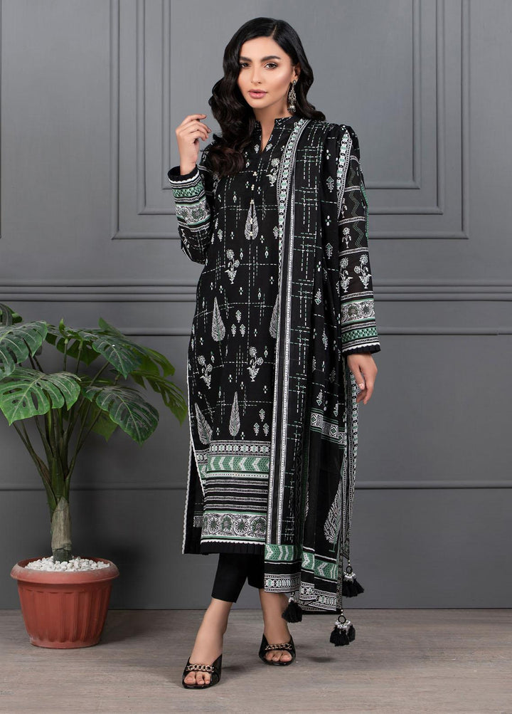 Monochrome By Lakhany Printed Lawn Suits Unstitched 3 Piece LSM21M 7011 - Summer Collection