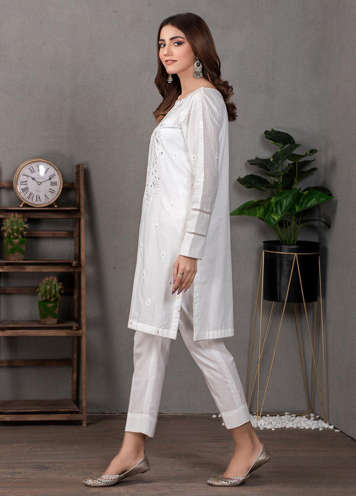 Lakhany Pret Embroidered  Cotton Kurties LSM21CW LSM-2099
