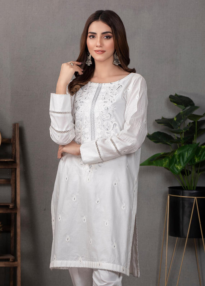 Lakhany Pret Embroidered  Cotton Kurties LSM21CW LSM-2099