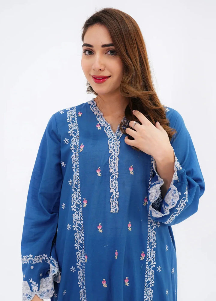 Lakhany Pret Embroidered Cambric 2 Piece Suit LG-IZ-0231