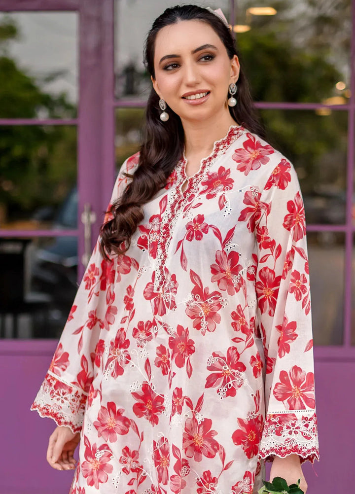 Lakhany Pret Embroidered Cambric 2 Piece Suit LG-RL-0057-W-PRT-2P