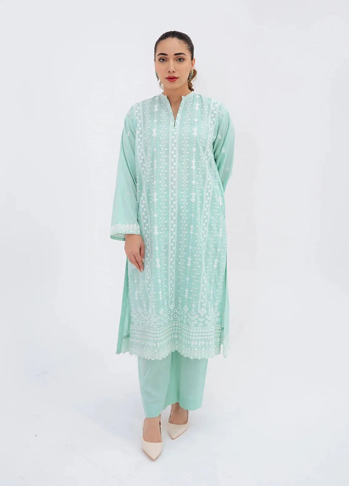 Lakhany Pret Embroidered Cambric 2 Piece Suit LSM-3747