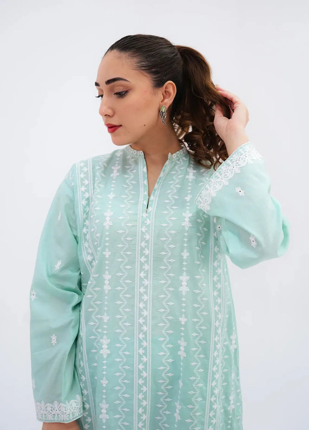 Lakhany Pret Embroidered Cambric 2 Piece Suit LSM-3747