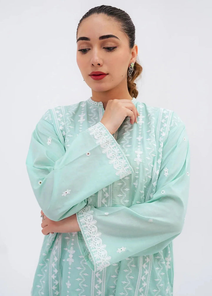 Lakhany Pret Embroidered Cambric 2 Piece Suit LSM-3747