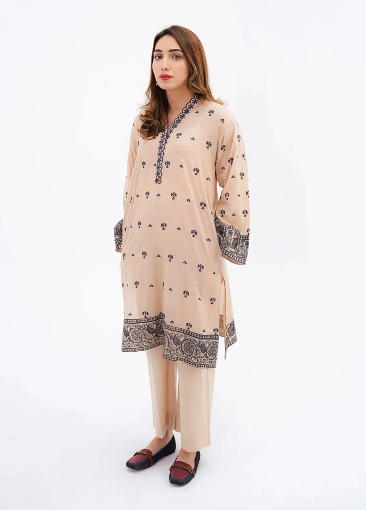 Lakhany Pret Embroidered Cambric 2 Piece Suit LSM-3749