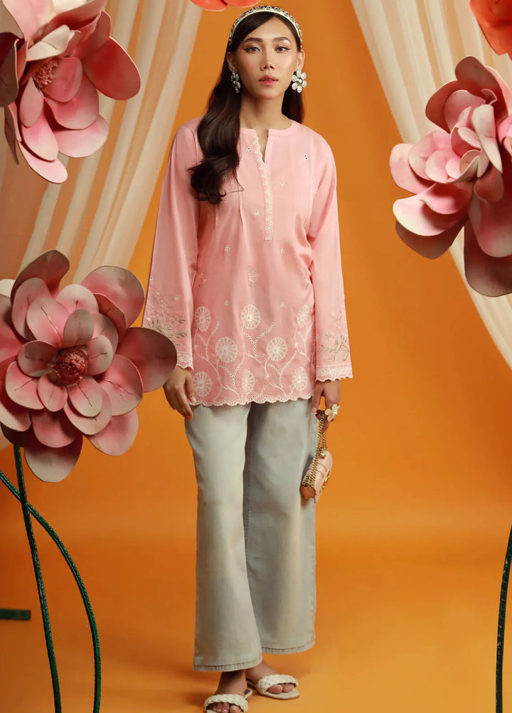 Lakhany Pret Embroidered Cambric Kurti LG-IZ-0141