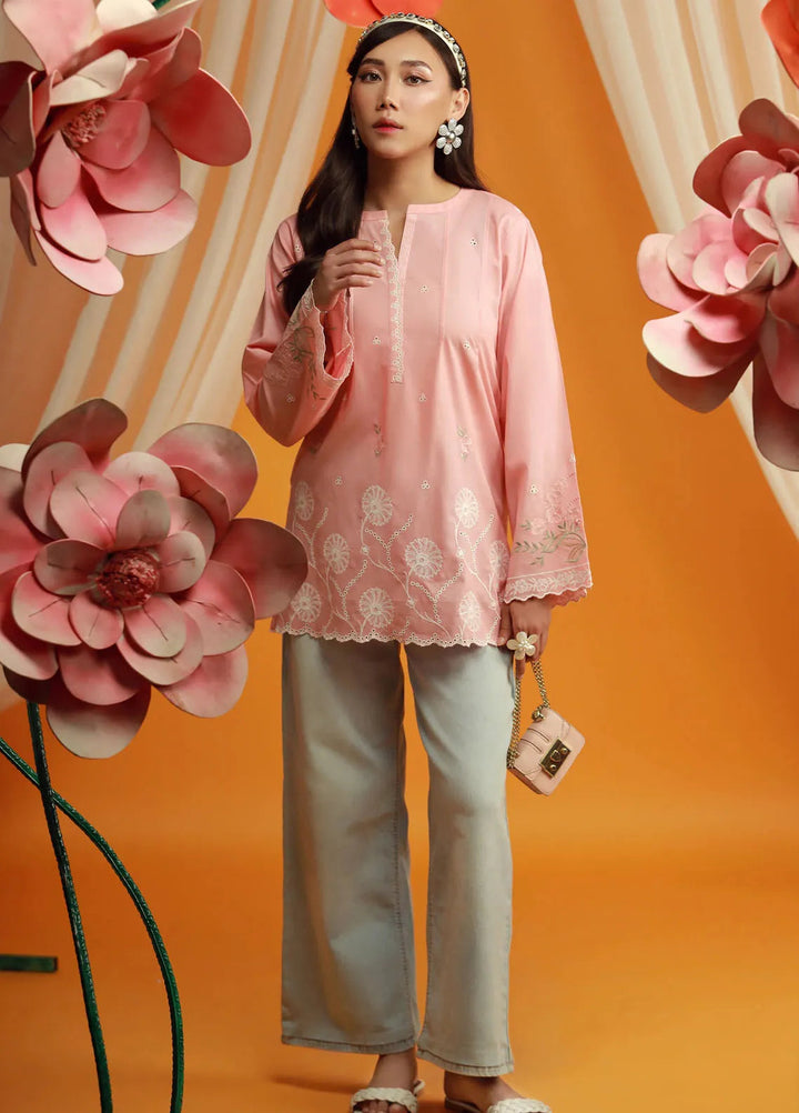 Lakhany Pret Embroidered Cambric Kurti LG-IZ-0141