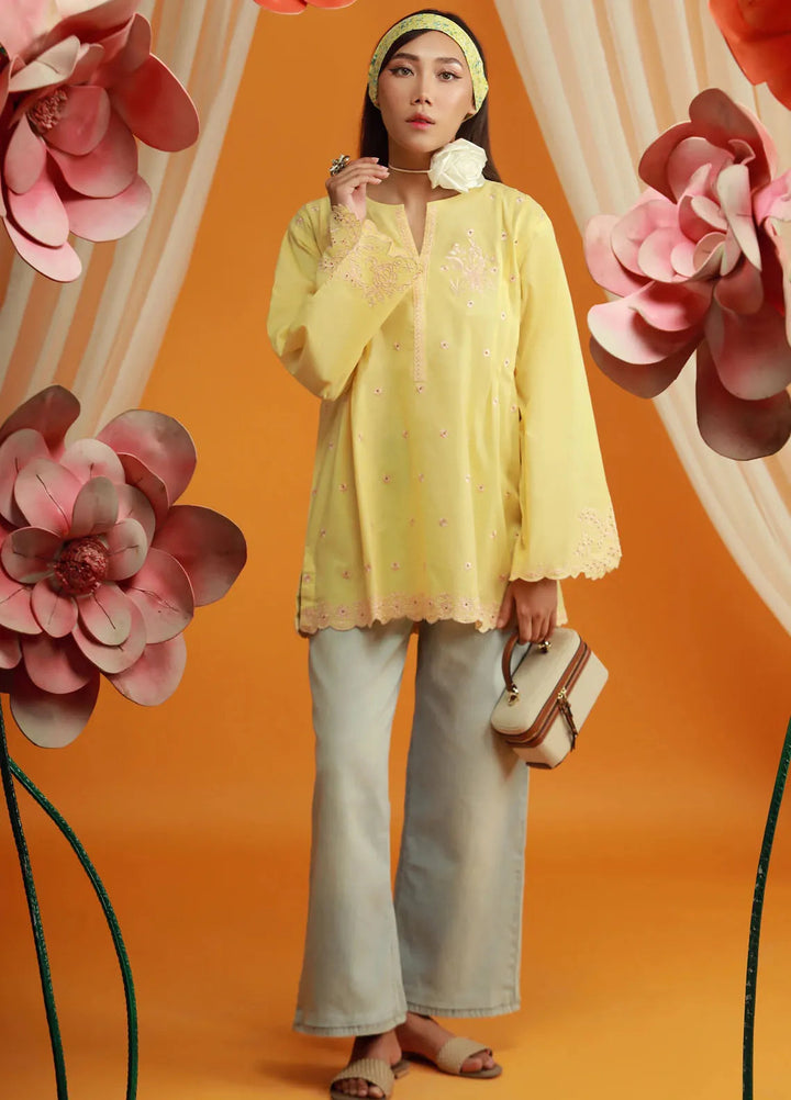 Lakhany Pret Embroidered Cambric Kurti LG-IZ-0220