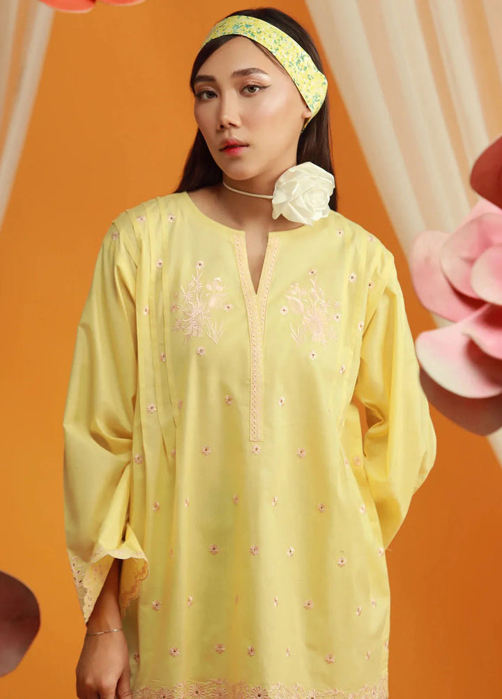 Lakhany Pret Embroidered Cambric Kurti LG-IZ-0220