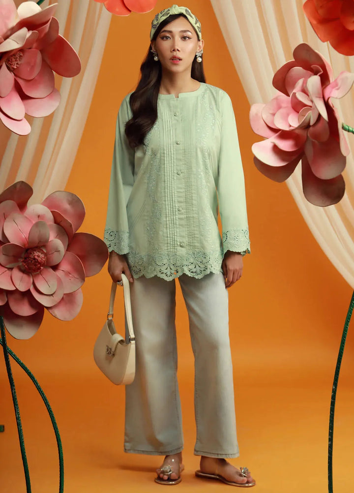 Lakhany Pret Embroidered Cambric Kurti LG-SK-0234