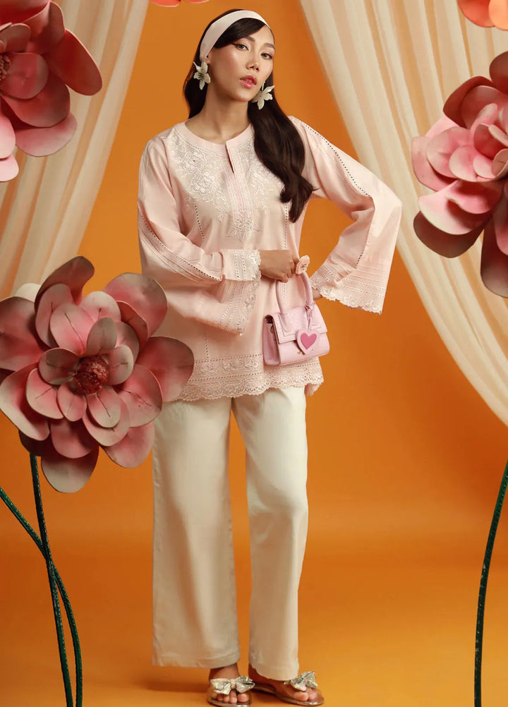 Lakhany Pret Embroidered Cambric Kurti LG-SK-0236