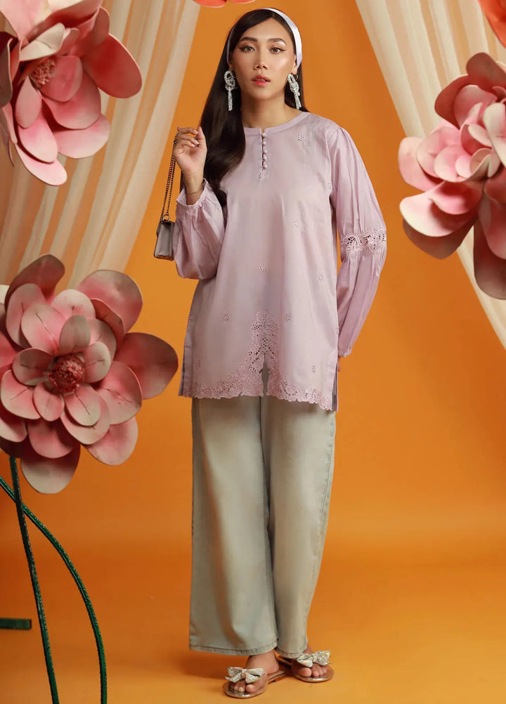 Lakhany Pret Embroidered Cambric Kurti LG-UB-0072