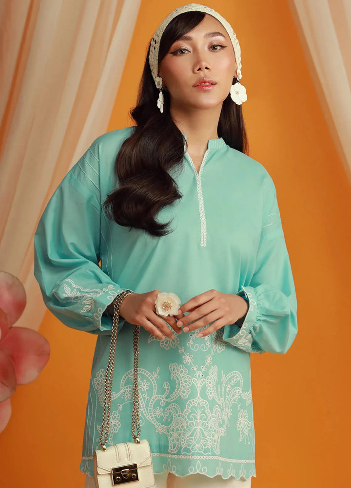 Lakhany Pret Embroidered Cambric Kurti LG-UB-0080