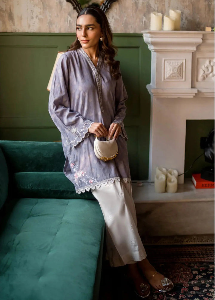 Lakhany Pret Embroidered Cotton Jacquard Shirt LG-IZ-0277