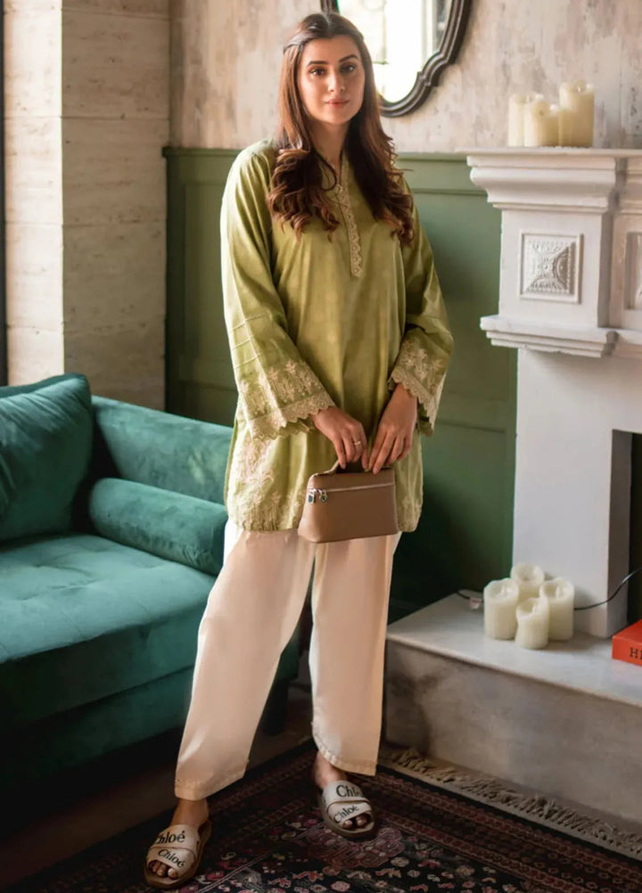 Lakhany Pret Embroidered Cotton Jacquard Shirt LG-IZ-0348